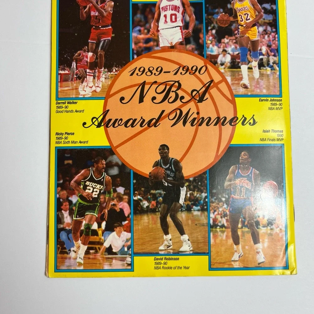 Panini Basketball Sticker Album 1990-91 Premiere Edition Jordan Pippen Bird Good